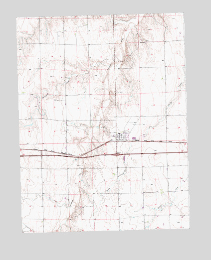 Bethune, CO USGS Topographic Map