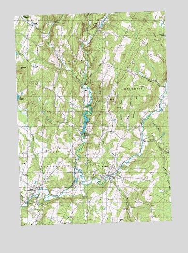 Plainfield, VT USGS Topographic Map