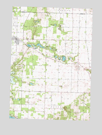 Plainfield, WI USGS Topographic Map