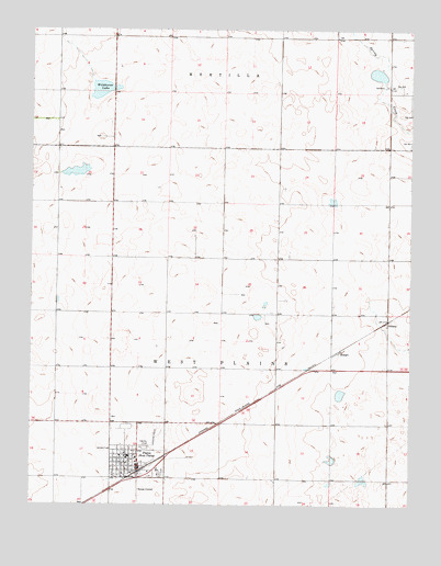 Plains, KS USGS Topographic Map