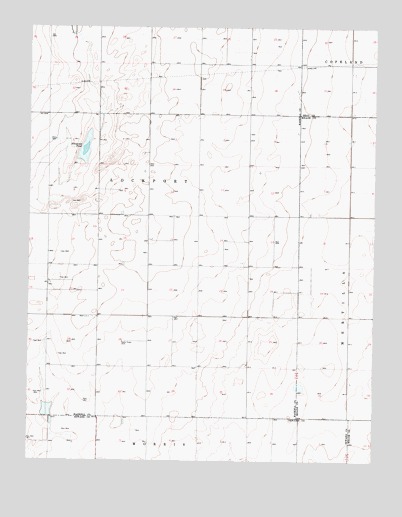 Plains NW, KS USGS Topographic Map