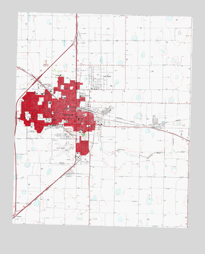 Plainview, TX USGS Topographic Map