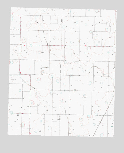 Plainview SE, TX USGS Topographic Map