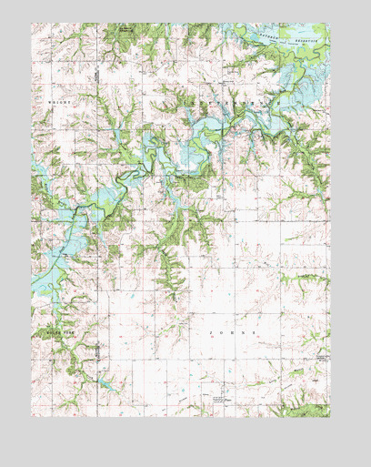 Plano, IA USGS Topographic Map