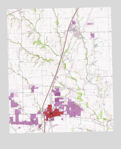 Plano, TX USGS Topographic Map