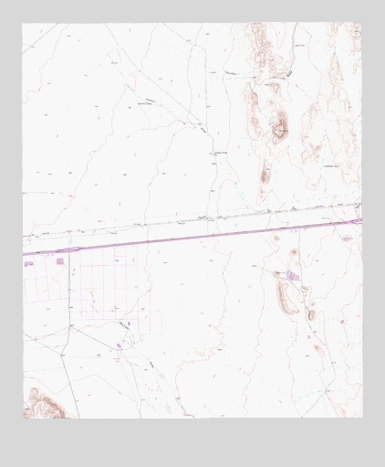 Plateau, TX USGS Topographic Map