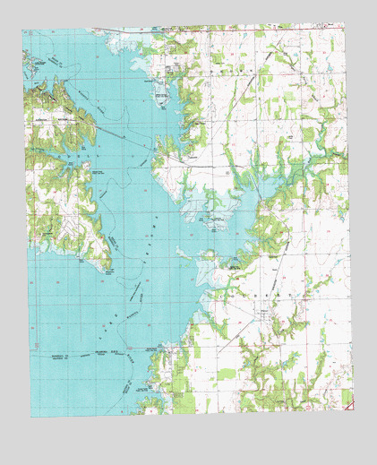 Platter, OK USGS Topographic Map