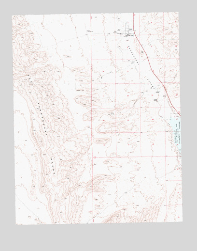 Alamo, NV USGS Topographic Map