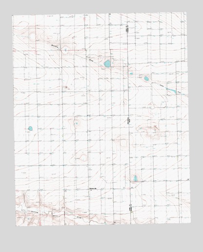 Pleasant Hill, NM USGS Topographic Map