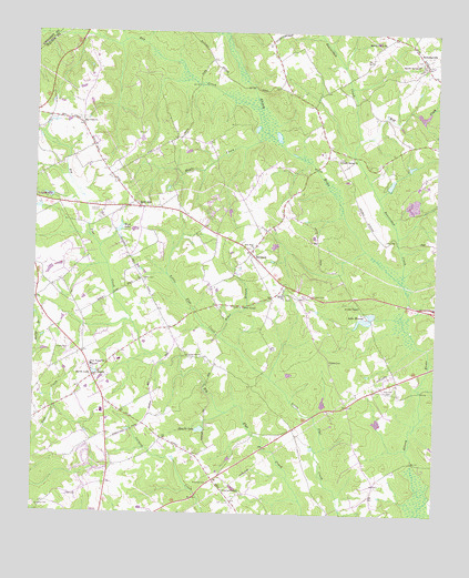 Between, GA USGS Topographic Map