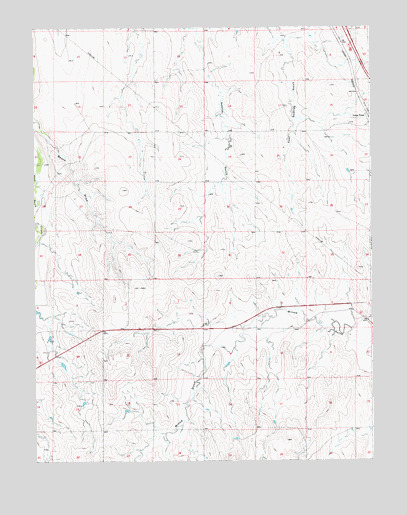 Beuck Draw, CO USGS Topographic Map