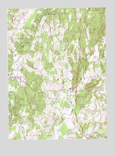 Pleasant Valley, NY USGS Topographic Map