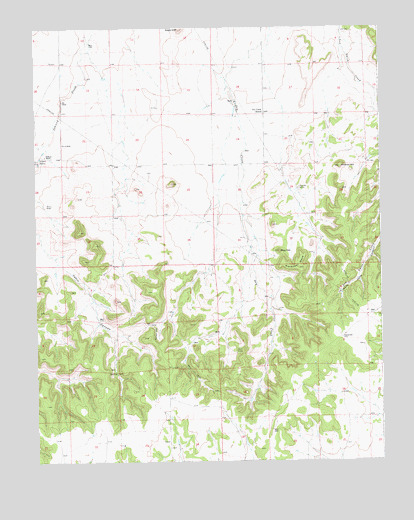 Plug Hat Ranch, CO USGS Topographic Map