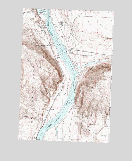 Beverly, WA USGS Topographic Map