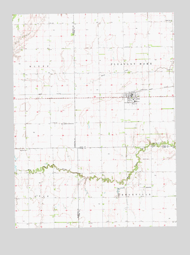 Polk, NE USGS Topographic Map