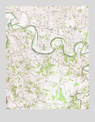 Polkville, KY USGS Topographic Map