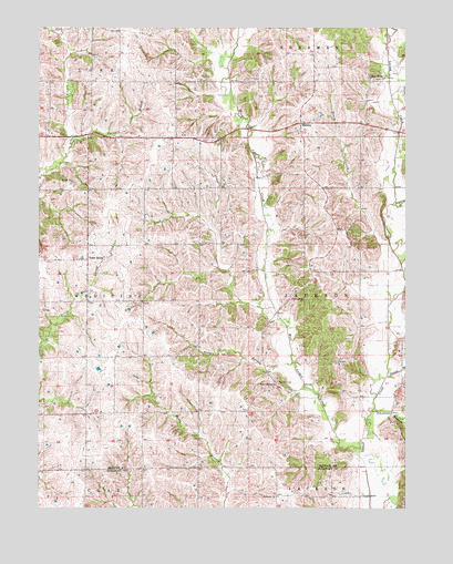 Pollock NW, MO USGS Topographic Map