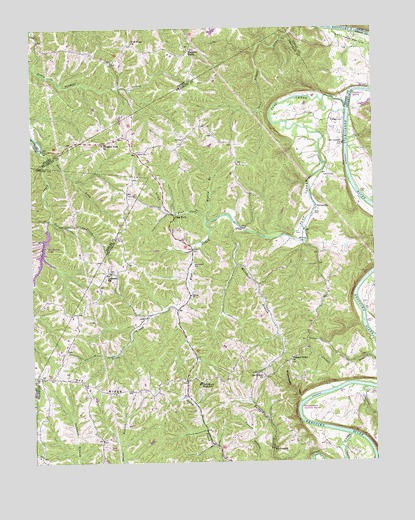 Polsgrove, KY USGS Topographic Map