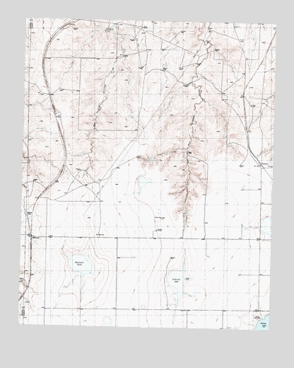 Pomeroy, TX USGS Topographic Map