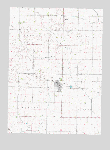 Pomeroy, IA USGS Topographic Map
