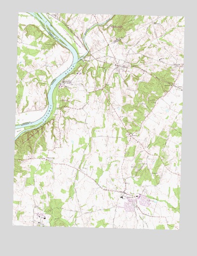 Poolesville, MD USGS Topographic Map