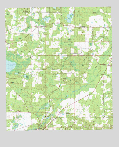 Poplar Head, FL USGS Topographic Map