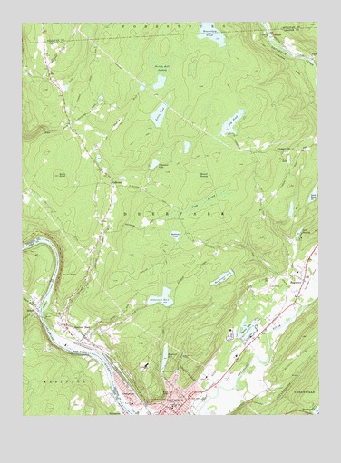 Port Jervis North, NY USGS Topographic Map