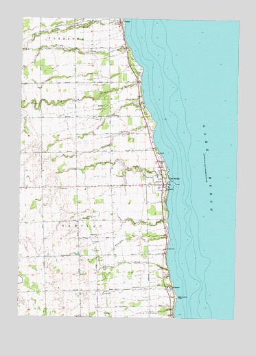 Port Sanilac, MI USGS Topographic Map