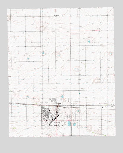Portair, NM USGS Topographic Map