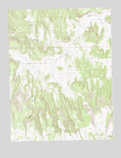 Bieser Creek, CO USGS Topographic Map