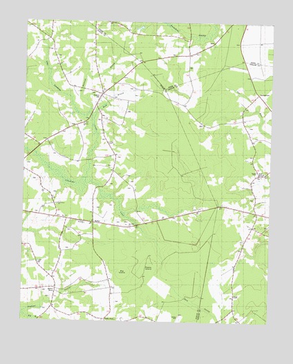 Potters Hill, NC USGS Topographic Map