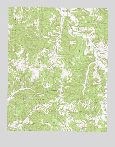Powell, MO USGS Topographic Map