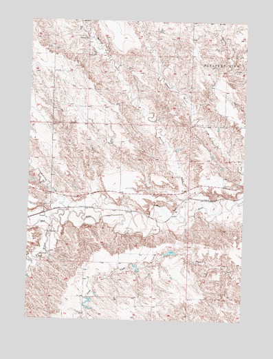 Powell, SD USGS Topographic Map