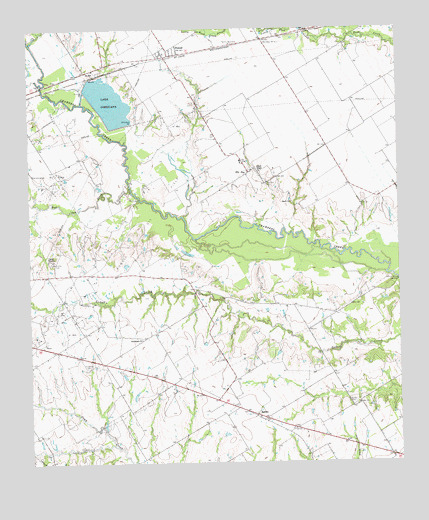 Powell, TX USGS Topographic Map
