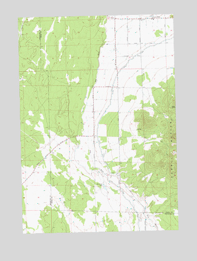 Powell Butte, OR USGS Topographic Map