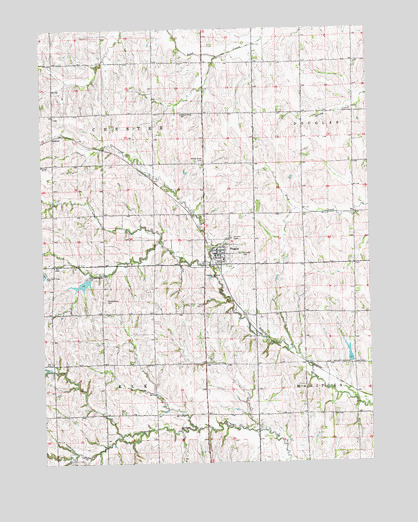 Prague, NE USGS Topographic Map