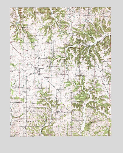 Prairie Home, MO USGS Topographic Map