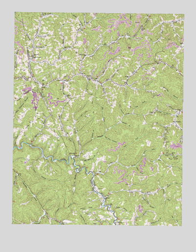 Prater, VA USGS Topographic Map