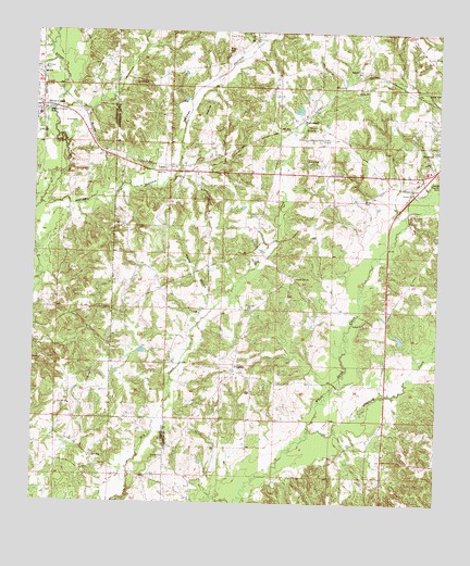 Prentiss West, MS USGS Topographic Map