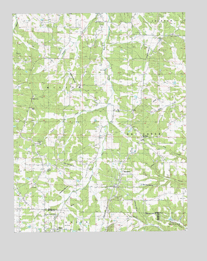 Big Bend, MO USGS Topographic Map