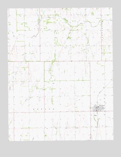 Pretty Prairie, KS USGS Topographic Map
