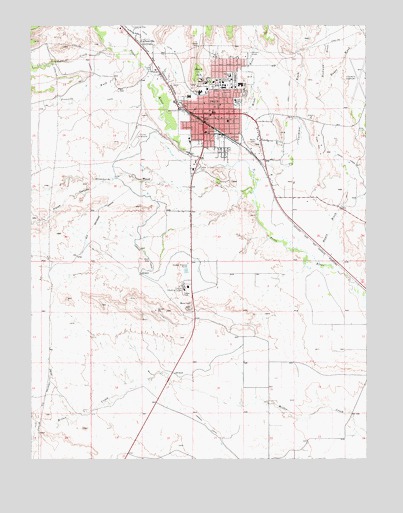 Price, UT USGS Topographic Map