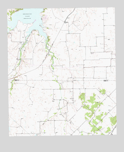 Primrose, TX USGS Topographic Map
