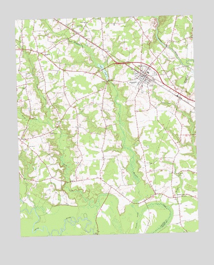 Princeton, NC USGS Topographic Map