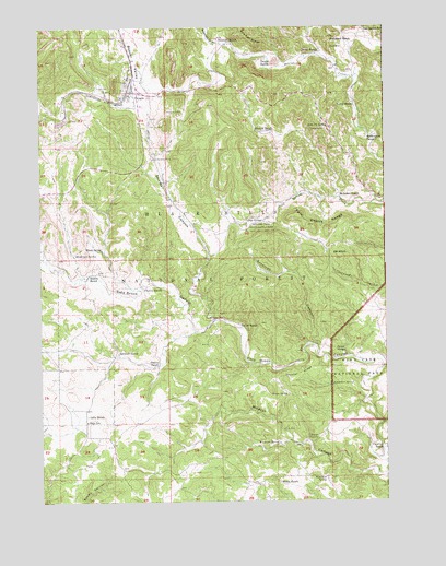 Pringle, SD USGS Topographic Map
