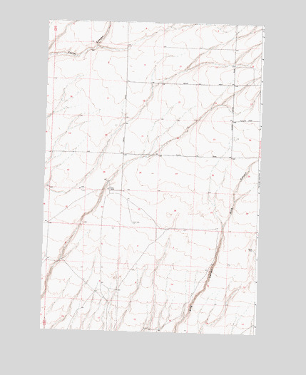 Prior Ranch, WA USGS Topographic Map