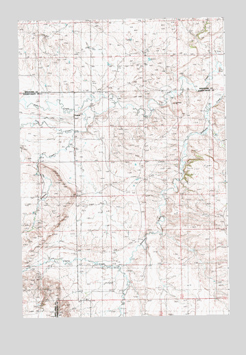 Progress, MT USGS Topographic Map