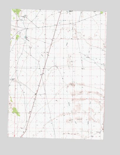 Prohibition Spring, UT USGS Topographic Map