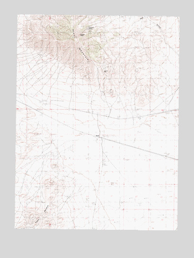 Pronto, NV USGS Topographic Map