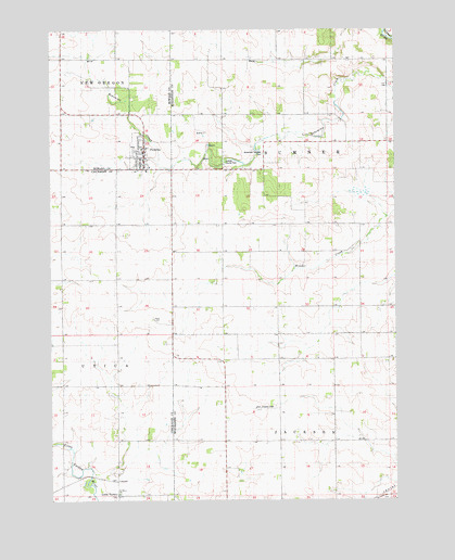 Protivin, IA USGS Topographic Map